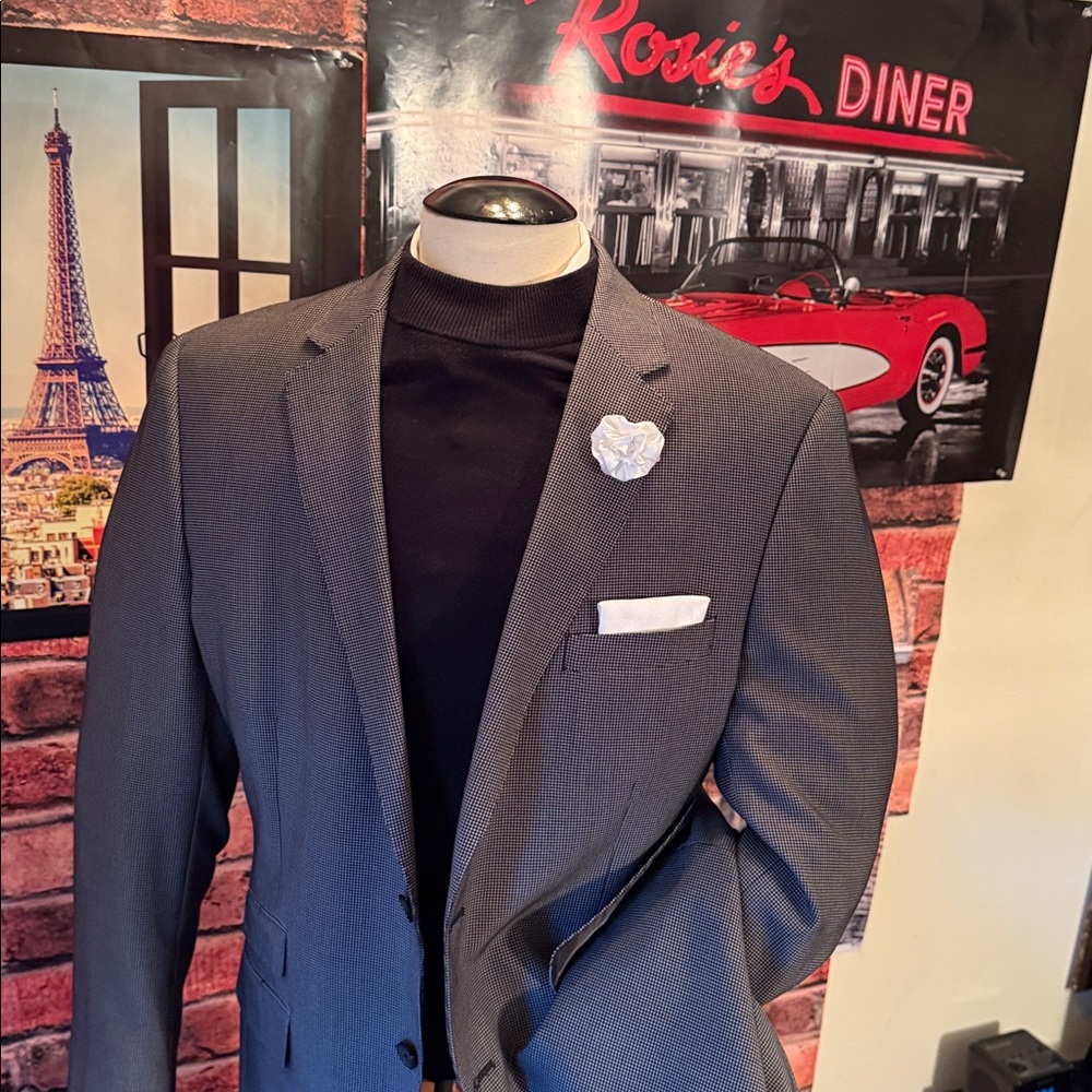 Geoffrey Beene houndstooth Coat - Picture 15 of 17
